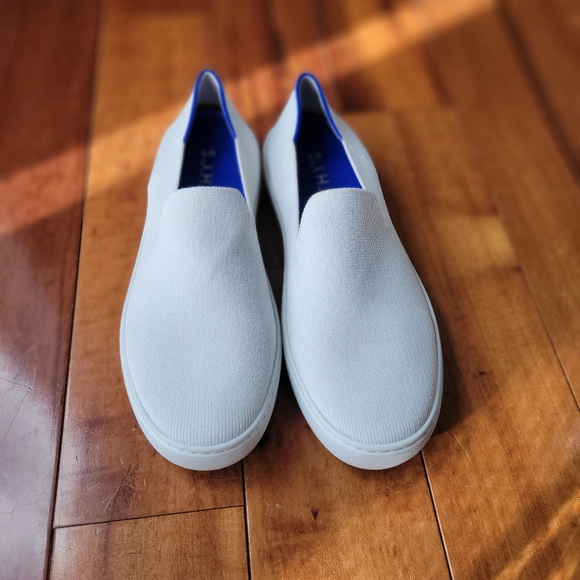 Rothy's Shoes - ROTHYS Bright White Slip-On Sneakers sz 8